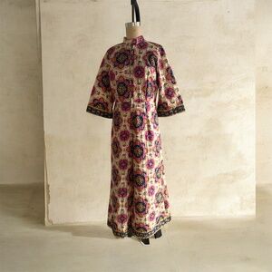 Vintage Quilted Flower PowerJumpsuit